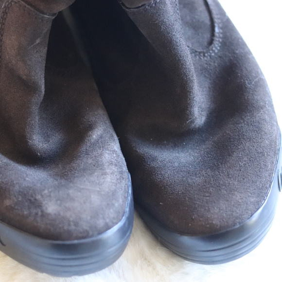 Coach | C signature wool & suede winter boots EUC - Picture 5 of 8